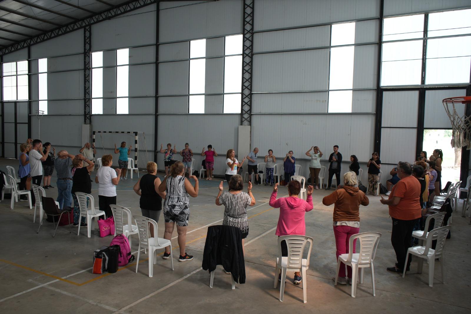 CON GRAN CONCURRENCIA COMENZÓ LA COLONIA PARA PERSONAS MAYORES